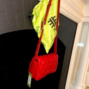 JW PEI Red Crossbody Bag